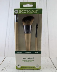 Ecotools Natural Conceal Enhance Sculpt Trio Makeup Brush Set - Picture 1 of 2