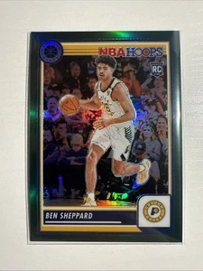 2023-24 Panini NBA Hoops Premium Stock - Ben Sheppard #219 Green Prizm /75 (RC) - Bild 1 von 2