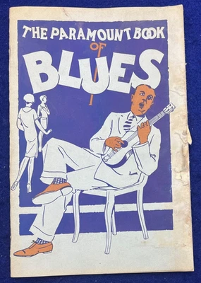 Partituras de blues libro Paramount 1927 Blind Lemon Jefferson afroamericano Foto 1 de 4