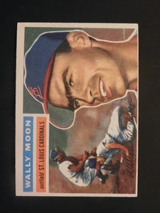1954 Topps Baseball Card #55 Wally Moon (EX/EX+) Bargain Bin - Picture 1 of 2