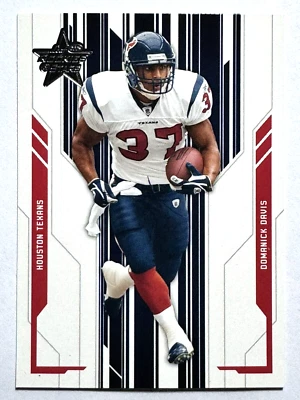 Tarjeta #40 de Domanick Davis William Houston Texans 2005 Leaf Rookies & Stars Foto 1 de 2