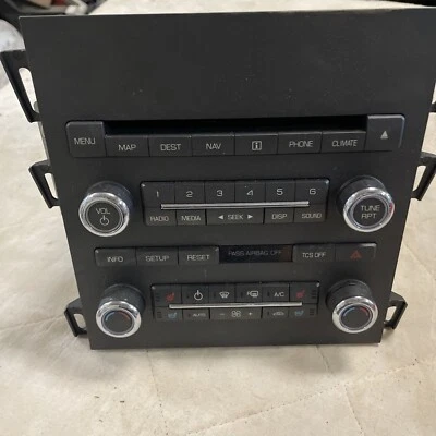Audio Radio Receiver AM-FM-CD-MP3 2011-2012 LINCOLN MKZ OEM - Image 1 of 4