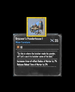 Skull & Bones - SEASON 3 - "Brouwer's Powderhouse" (Ship Furniture) -XBOX/PS5/PC - Picture 1 of 1