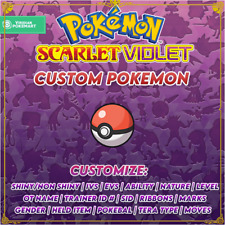  Pokémon brillante personalizado  - Pokémon escarlata y violeta - 6 IVS - Paquetes