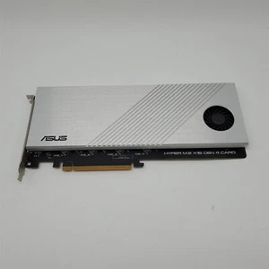 ASUS Hyper M.2 X16 PCIe 4.0 X4 Expansion Card Supports 4 NVMe M.2 up to 256Gbps - Bild 1 von 3