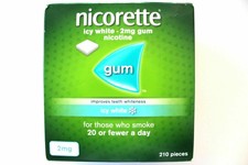Nicorette ICY WHITE Flavour 2mg Gum - 210 Pieces