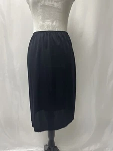 Vanity Fair Style 11-760 Talla 24" M/40 NEGRO Media Ranura Lateral Deslizante Usado en Excelente Condición De Colección - Imagen 1 de 6