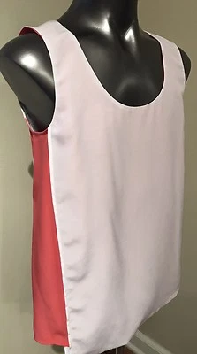 Maison Martin Margiela Women's White Coral Sleeveless Blouse Top IT 36 XS, S - Image 1 of 4
