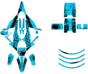 Graphic Kit Decal Vinyl Wrap Sticker Kit for STARK FUTURE - VARG MX Motorcross - Bild 1 von 3