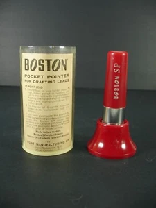 BOSTON POCKET LEAD POINTER SP DRAFTING DRAWING LEAD POINTER - Imagen 1 de 4