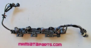 01-05 Mazda Miata OEM Fuel Injector Rail & Wiring Harness N066-67-080C 02 03 04 - Picture 1 of 11
