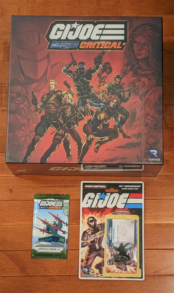 G.I. Joe Mission Critical No Average Joe Kickstarter Pledge NEW SEALED GI Joe - Image 1 of 1