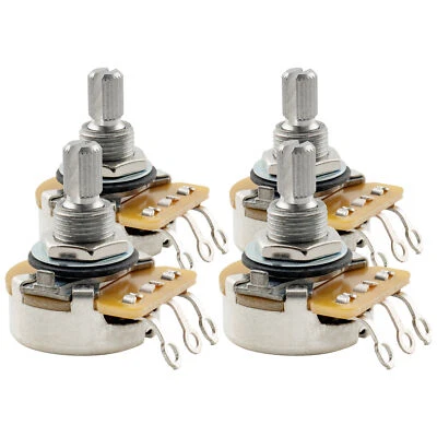 CTS 450 A500K Audio Taper Split Shaft Fine 24 Spline Pot Potentiometer Set of 4 - Image 1 of 4
