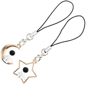 2 Pcs Mobile Phone Accessories Miss Cellphone Key Charm Charms Matching - Zdjęcie 1 z 12