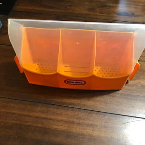 Little Tikes Suction Toy Holder Draining Sorter Vintage Bath Toy Toddler 12x8x4 - Picture 1 of 9