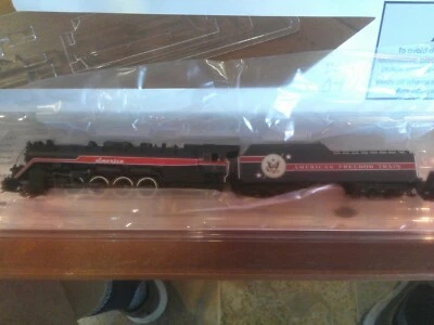 Broadway 7407 N Reading T1 4-8-4 1976 American Freedom Train Smoke Steam #1 - Image 1 of 4