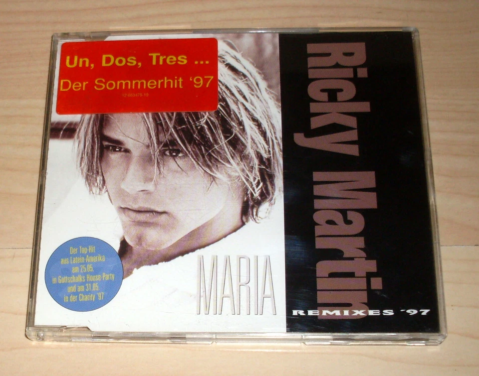 CD Maxi Single - Ricky Martin - Un, Dos, Tres - Bild 1 von 1