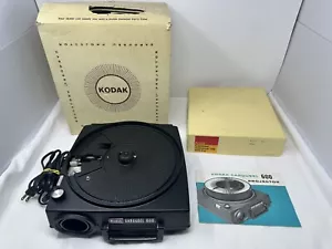 Proyector de diapositivas Kodak Carousel 600 original totalmente operativo - VER VIDEO - Imagen 1 de 18