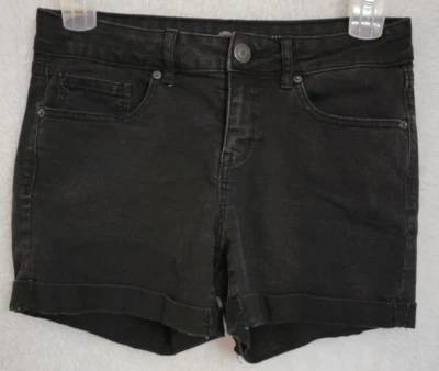 SO Juniors Womens Shorts Size 11 Black Jean - Image 1 of 4