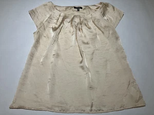rafaella medium short sleeve blouse pleated neckline school professional - Picture 1 of 11