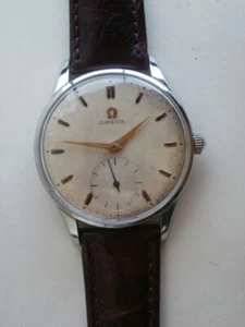 Omega cal.266 swiss men's Jumbo mechanical ref.2800-1 vintage wrist watch - Picture 1 of 15