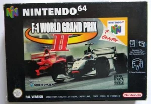 F1 WORLD GRAND PRIX II NINTENDO 64 VERSIONE PAL - Imagen 1 de 9