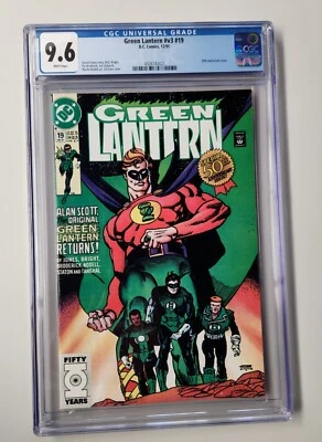 Green Lantern v3 #19 CGC 9.6 New Slab - 50th Anniversary with Gil Kane Cover - Image 1 of 3