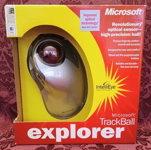 Microsoft TrackBall Explorer D68-00007 X05-42185 - Excellent! - Picture 1 of 3