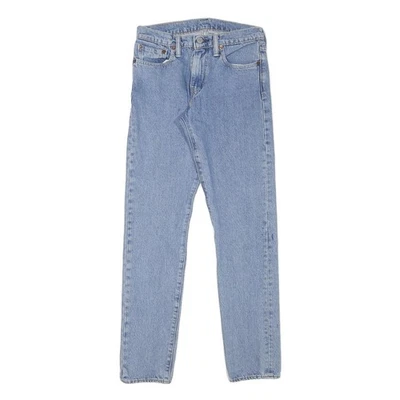 LEVI'S Mens Slim Blue Denim Light Woven Zip Jeans W26 L30 Classic Casual - Image 1 of 4