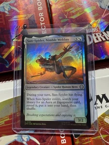 Magic the Gathering Sun-Spider, Nimble Webber Foil, - 0154 - NM - Picture 1 of 2