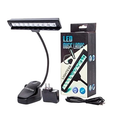 Super Bright LED Desk Light Dimmable USB Rechargeable Bedside Reading Night Lamp - Image 1 of 4