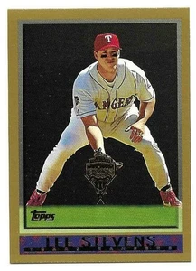 Tarjeta inaugural Lee Stevens 1998 Topps Diamondbacks casi como nueva - Imagen 1 de 2
