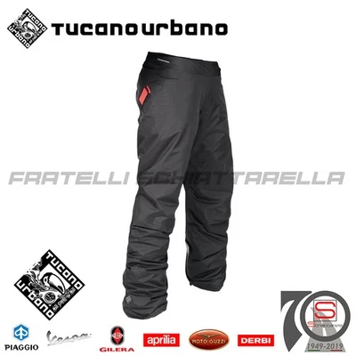 Pantalone Coprigambe Imbottito Termoscud Antipioggia Moto Tucano Urbano Takea... - Immagine 1 di 4