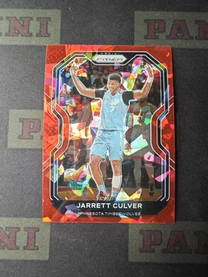 2020-21 Panini Prizm Basketball Red Ice Prizm Jarrett Culver - Image 1 of 2