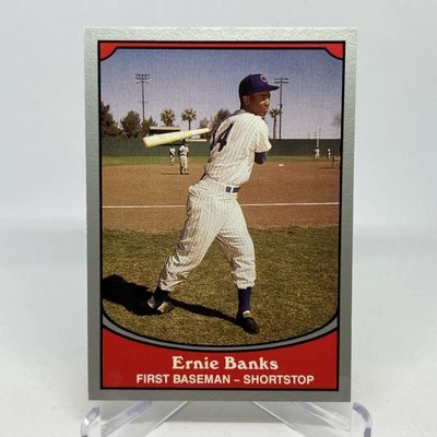 Ernie Banks 1990 Pacific Baseball Legends #5 Chicago Cubs Foto 1 de 4