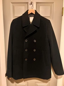 GAP Men's Pea Coat - Navy / Medium - Picture 1 of 12