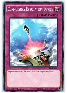 Compulsory Evacuation Device Common High-Speed Riders YuGiOh Card1 - Picture 1 of 1