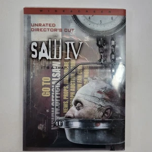 Saw IV (DVD, 2007) With Case Very Good Condition - Picture 1 of 5