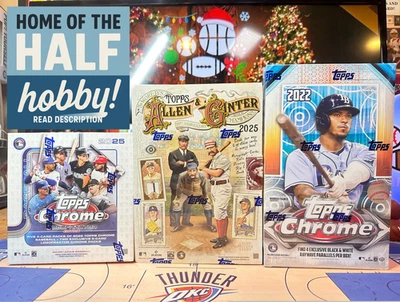 Toronto Blue Jays Hobby Box BREAK 22-25 MLB 1/2 Allen & Ginter 1/3 Topps - Image 1 of 4