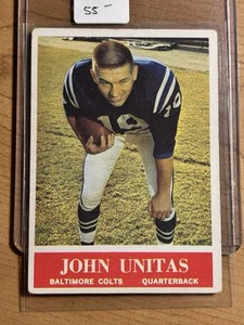 1964 Philadelphia, John Unitas, #12, HOF, Zustand siehe "Artikelbeschreibung" - Bild 1 von 3