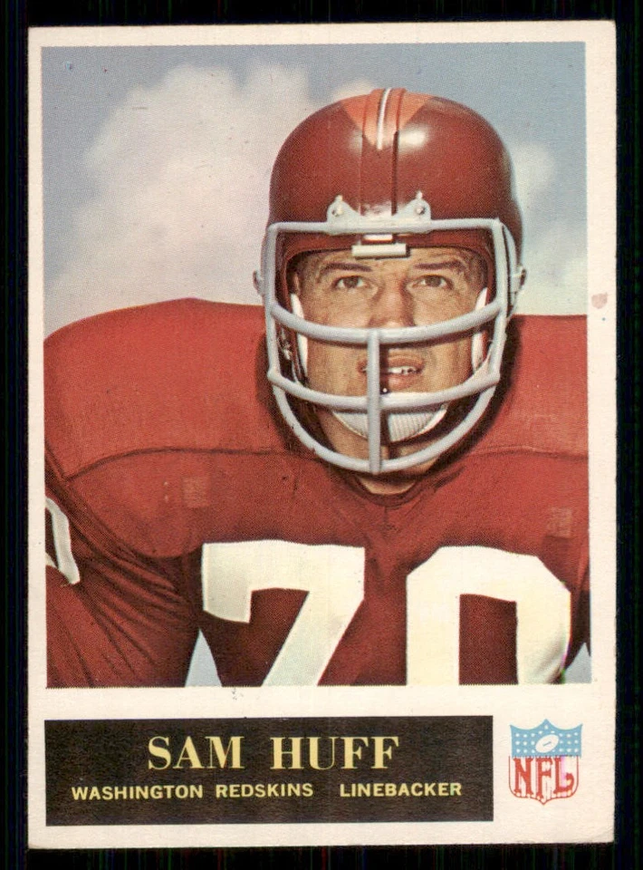 1965 Philadelphia #187 Sam Huff - Image 1 of 2