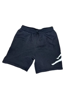 Air Jordan Jumpman Sweat Shorts Black Sz Large Youth Boys Athletic Graphic Logo - Picture 1 of 5