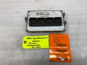 07 JEEP WRANGLER 3.8 AUTO JK ENGINE COMPUTER ECM ECU P05187157AH - Picture 1 of 11