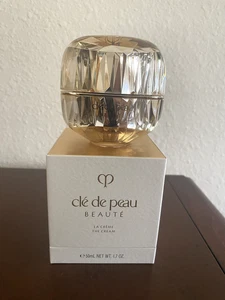 CLE DE PEAU Beaute La Creme Empty Jar Limited Edition 50ml with box and spatula - Picture 1 of 6