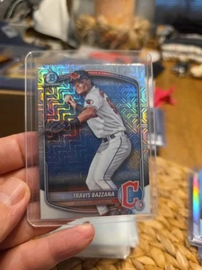 2025 Bowman - Chrome Mojo Prospects Travis Bazzana #BCP-131 (RC) - Picture 1 of 2
