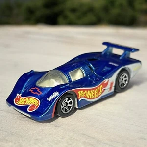 Hot Wheels SOL-AIRE CX4 #254 Gold Medal Speed Race Team Blue Diecast Mattel 1991 - Picture 1 of 10