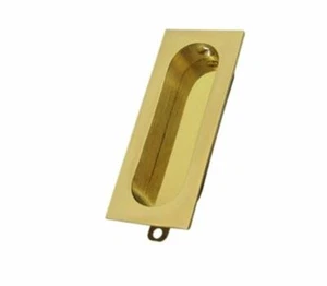 Deltana FP222 tirón rectangular al ras | 3-1/8 x 1-3/8 x 1/2 | 11 acabados - Imagen 1 de 13