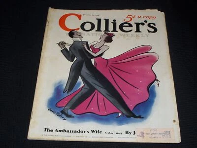 1936 NOVEMBER 28 COLLIER'S MAGAZINE - NICE VINTAGE COVER & ADS - O 13850 Foto 1 de 2