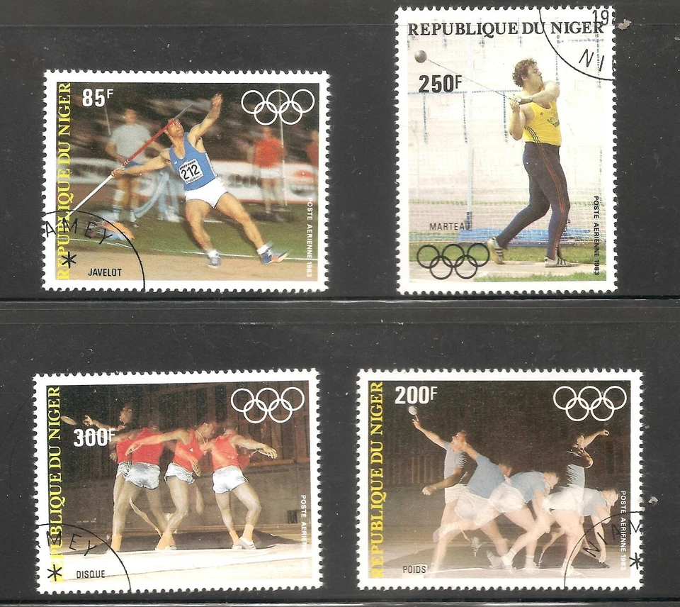 尼日尔 (1983) - Scott # C324 - C327,二手 — 第 1/1 张图片