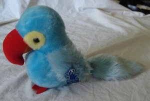 Vtg Blue Parrot Applause Plush Stuffed Animal bird Pirate Toy Vintage 13" Toucan - Picture 1 of 12